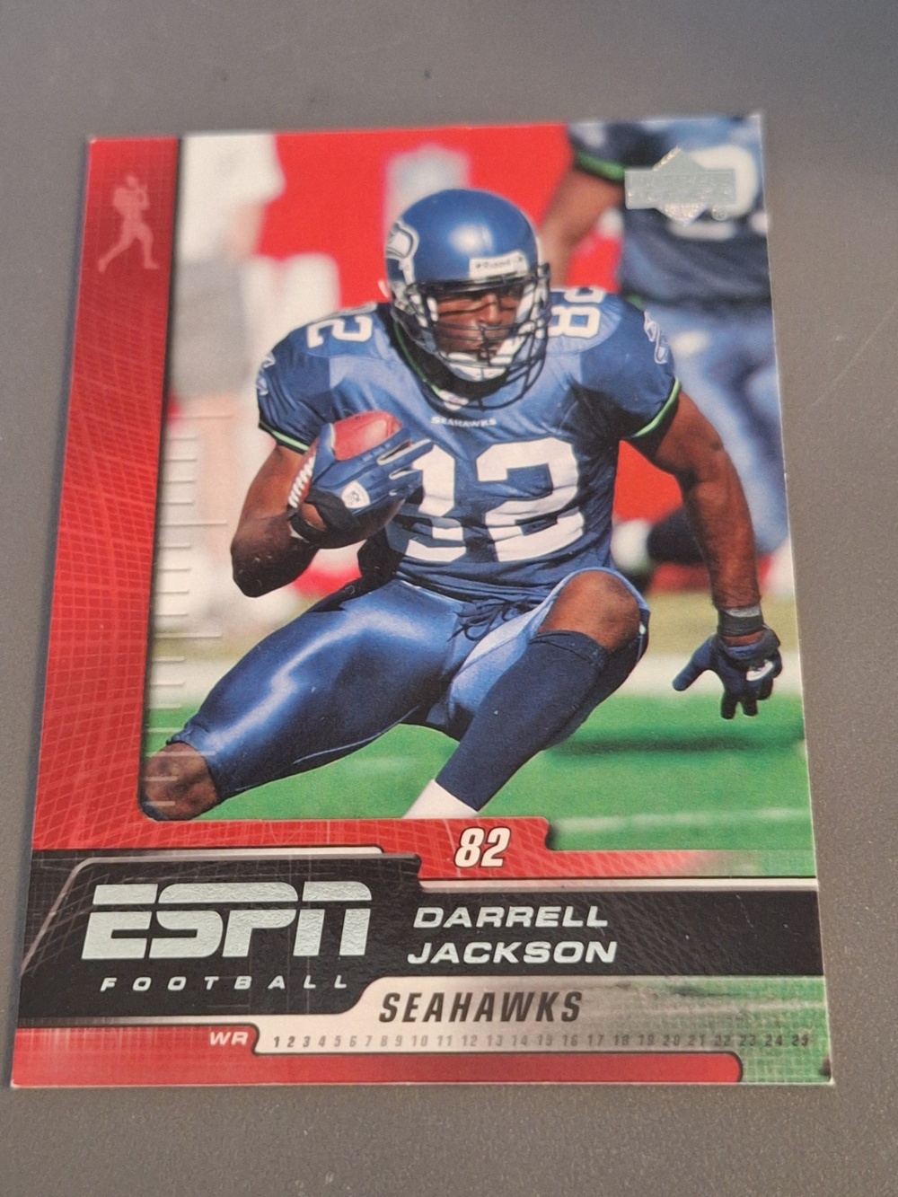 Espn Football Darrell Jackson Seahawks Card 82 - Used